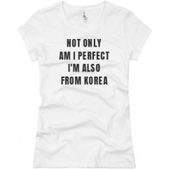 Ladies Slim Fit Basic Promo Jersey Tee