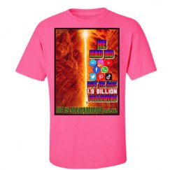 Unisex Ultra Cotton Safety Neon Crewneck Tee