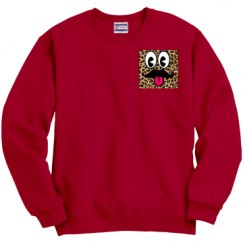 Unisex Film and Foil Crewneck Sweatshirt