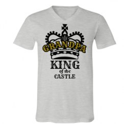 Unisex V-Neck Jersey Tee