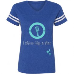 Ladies Relaxed Fit Vintage Sports Tee