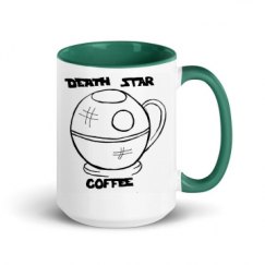 15oz Ceramic Mug with Color Inside