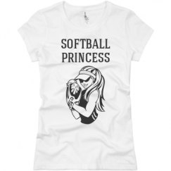 Ladies Slim Fit Basic Promo Jersey Tee