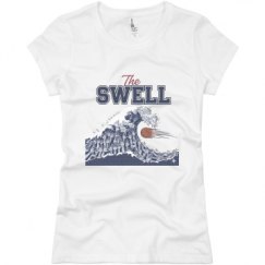 Ladies Slim Fit Basic Promo Jersey Tee