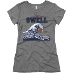 Ladies Slim Fit Super Soft Triblend Tee