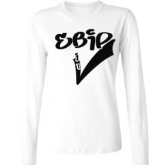 Ladies Relaxed Fit Basic Long Sleeve Tee