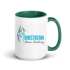 15oz Ceramic Mug with Color Inside