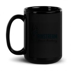 15oz Black Glossy Mug