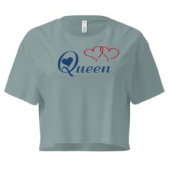 Ladies Festival Cali Crop Top Tee