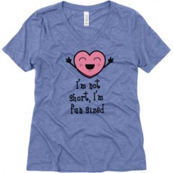 Ladies Relaxed Fit Super Soft Triblend V-Neck Tee