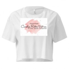 Ladies Festival Cali Crop Top Tee