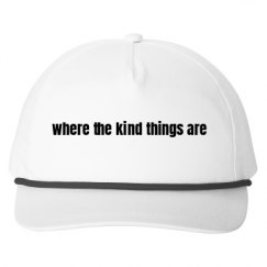 Snapback Five-Panel Rope Hat