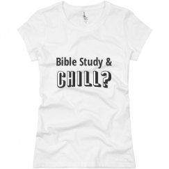 Ladies Slim Fit Basic Promo Jersey Tee