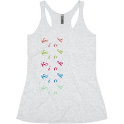 Ladies Slim Fit Super Soft Racerback Triblend Tank