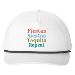 Snapback Five-Panel Rope Hat