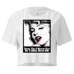 Ladies Festival Cali Crop Top Tee