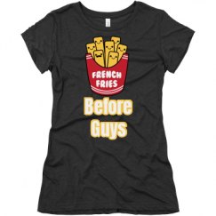 Ladies Slim Fit Super Soft Triblend Tee