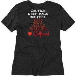 Ladies Relaxed Fit Super Soft Triblend V-Neck Tee