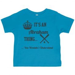 Abraham thing shirt 