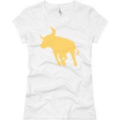 Ladies Slim Fit Basic Promo Jersey Tee