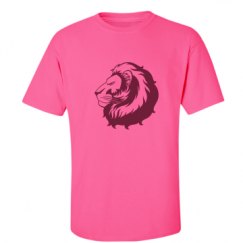 Unisex Ultra Cotton Safety Neon Crewneck Tee