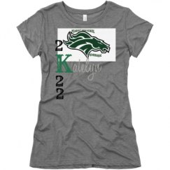 Ladies Slim Fit Super Soft Triblend Tee