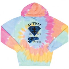 Unisex Tie-Dye Fleece Hoodie