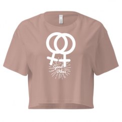 Ladies Festival Cali Crop Top Tee