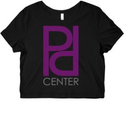 Ladies Slim Fit Crop Top Tee