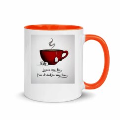 11oz Ceramic Mug with Color Inside