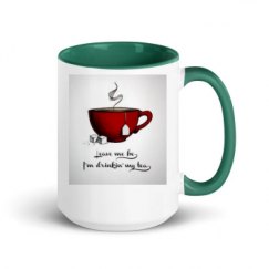 15oz Ceramic Mug with Color Inside