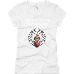 Ladies Slim Fit Basic Promo Jersey Tee