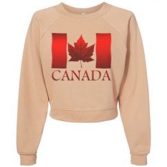 Women's Raglan Pullover Fleece