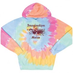 Unisex Tie-Dye Fleece Hoodie
