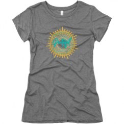 Ladies Slim Fit Super Soft Triblend Tee