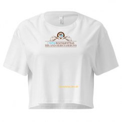 Ladies Festival Cali Crop Top Tee