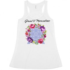 Ladies Flowy Racerback Tank