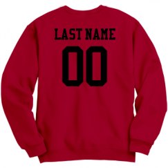 Unisex Film and Foil Crewneck Sweatshirt