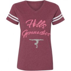 Ladies Relaxed Fit Vintage Sports Tee