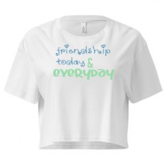 Ladies Festival Cali Crop Top Tee