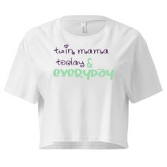 Ladies Festival Cali Crop Top Tee