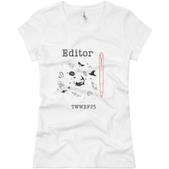 Ladies Slim Fit Basic Promo Jersey Tee