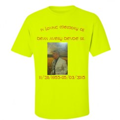 Unisex Ultra Cotton Safety Neon Crewneck Tee