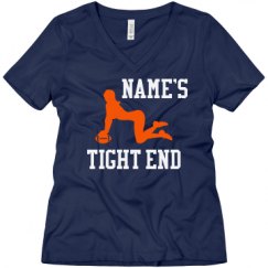 Ladies Relaxed Fit V-Neck Tee