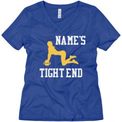 Ladies Relaxed Fit V-Neck Tee