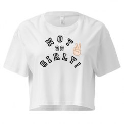 Ladies Festival Cali Crop Top Tee