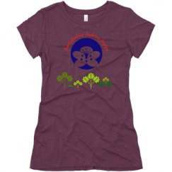 Ladies Slim Fit Super Soft Triblend Tee