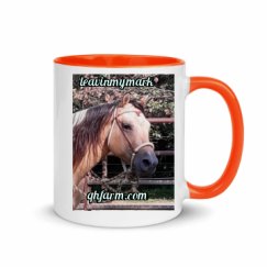 11oz Ceramic Mug with Color Inside