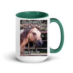 15oz Ceramic Mug with Color Inside