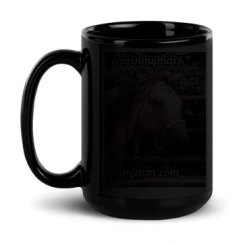 15oz Black Glossy Mug
